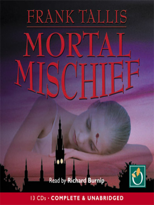 Title details for Mortal Mischief by Frank Tallis - Available